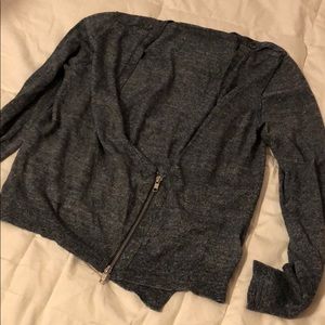 J. Crew Long Sleeved Open Neck Sweater